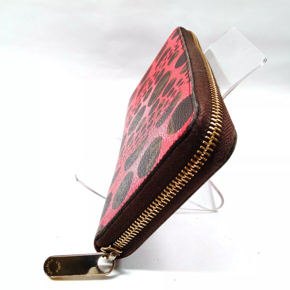 Louis Vuitton Kusama Red Dot Pumpkin Long Zippy Wallet - Picture 4 of 10
